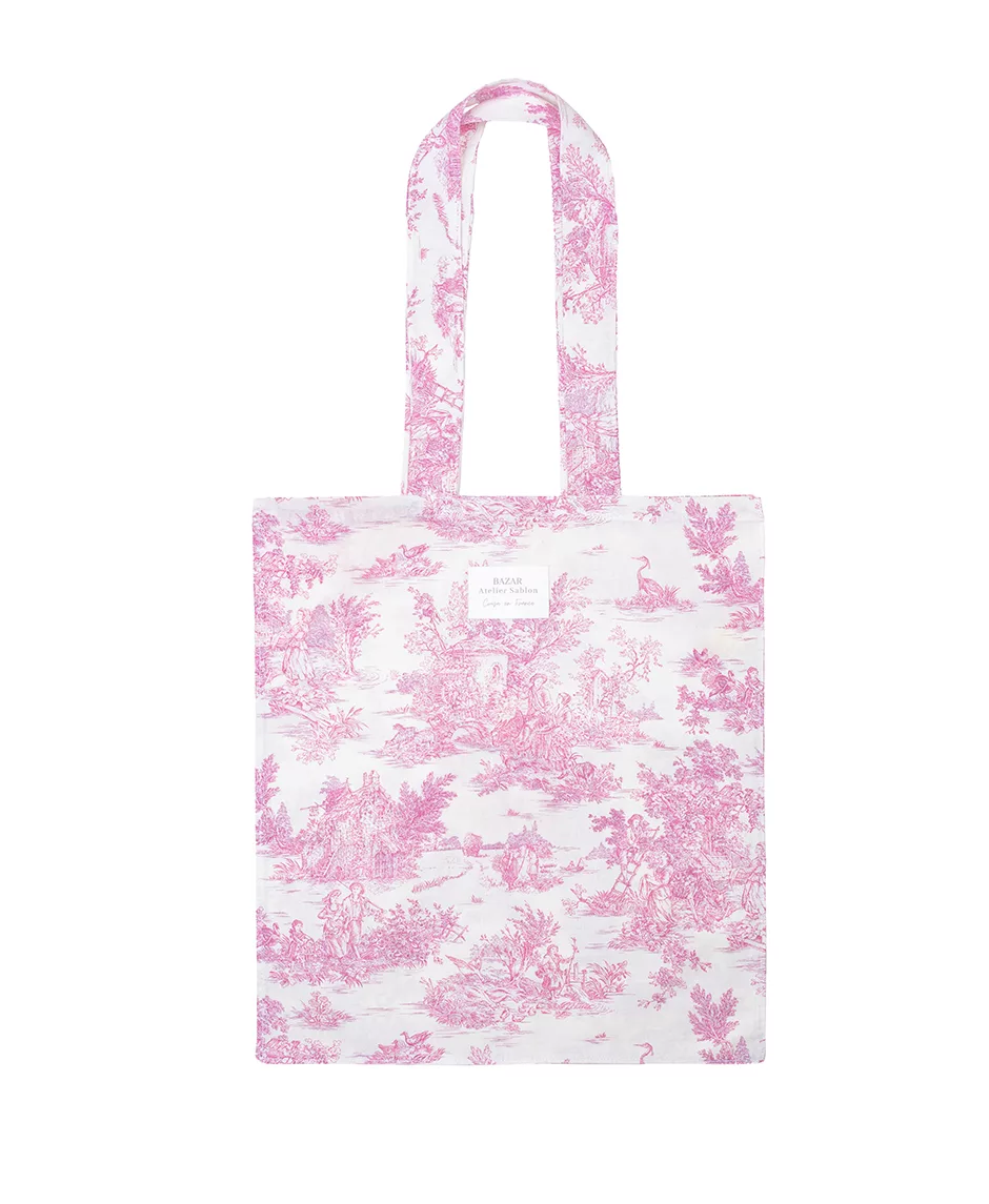 Tote Bag - Jouy de Fruits Rose | Cercle Rouge Store